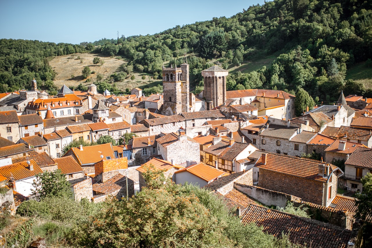 Vue de ville en Loire
